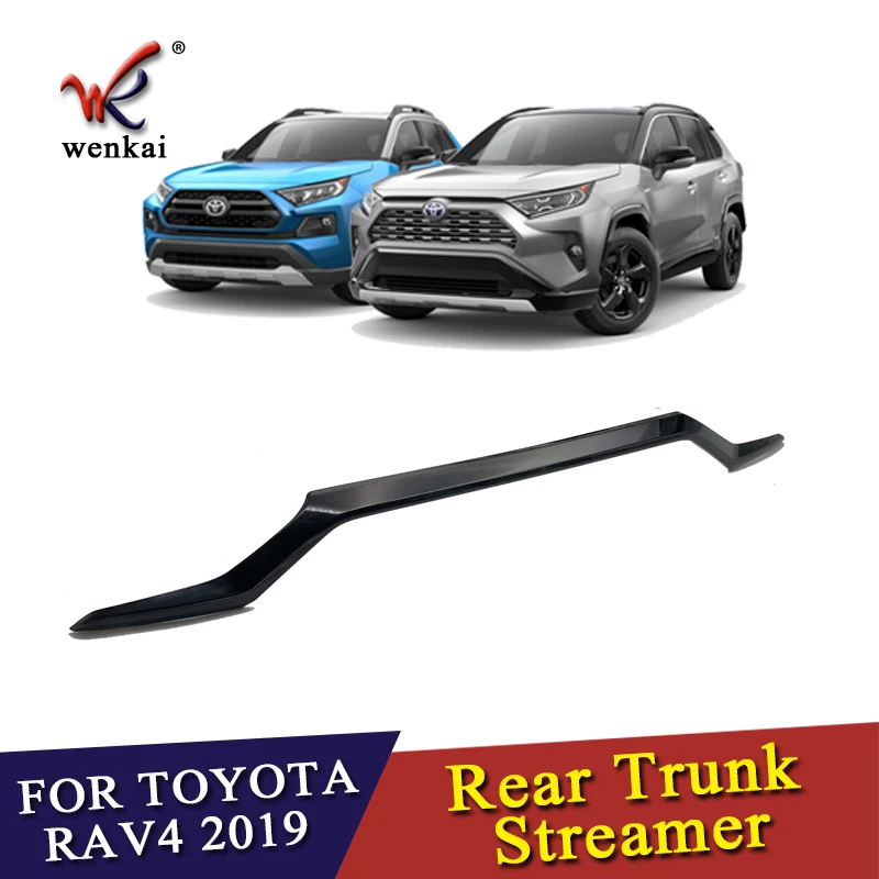 ABS авто украшение задний багажник стример задние ворота Накладка для Toyota RAV4 2019 2020