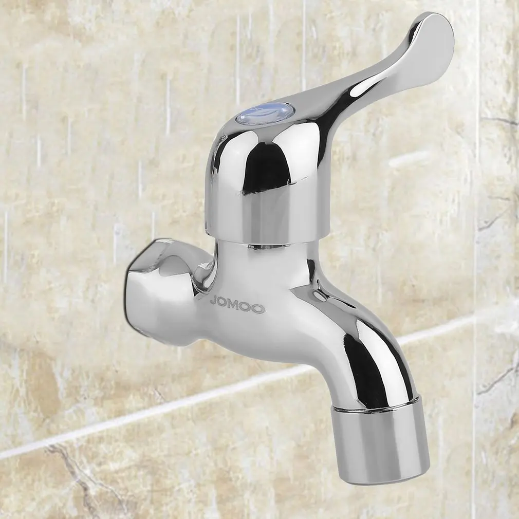 JOMOO настенный кран прочный Хромированный покрытием водопроводный Одной ручкой