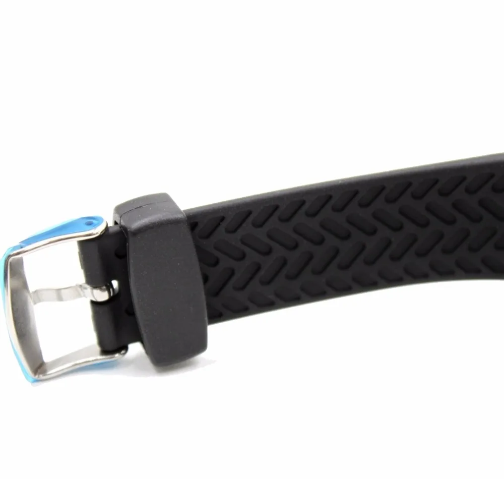 Черные часы Алексис марки DW423D с подсветкой даты и водонепроницаемым корпусом для