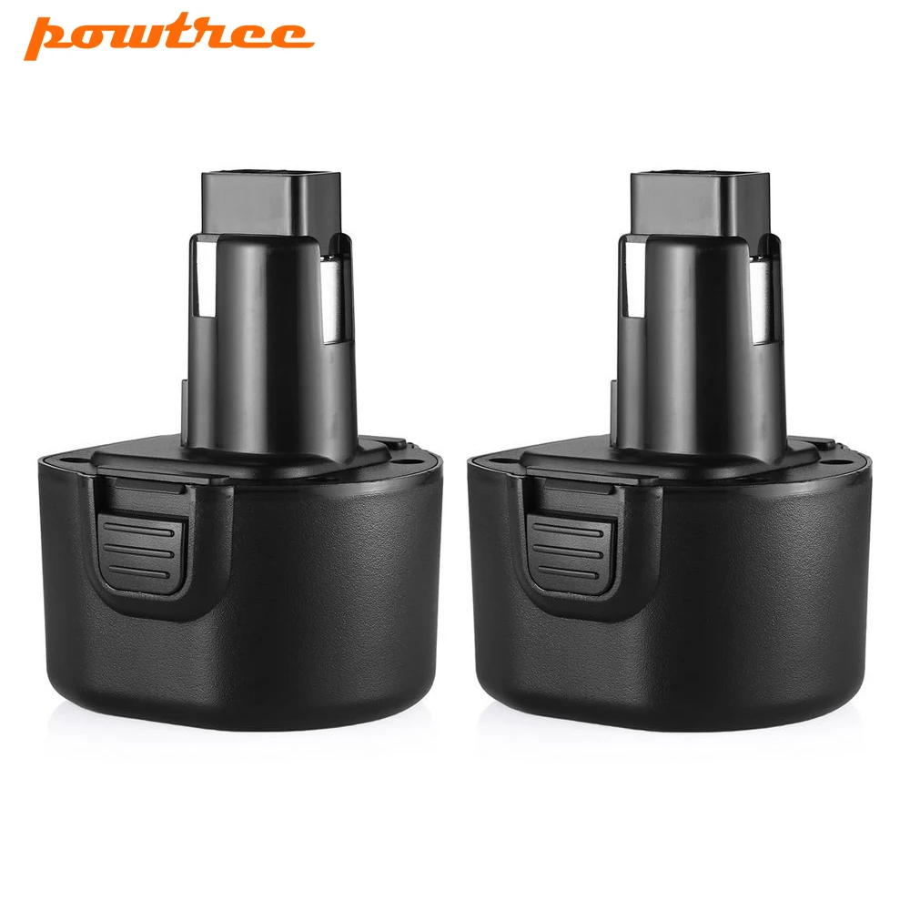 

Powtree For Black&Decker 9.6V 3000mAh PS120 Rechargeable NI-MH battery Replacement PS120 PS310 PS3350 CD9600 CD9602K