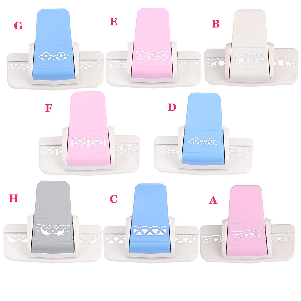 Новый компостер для перфорации краев S цветочный дизайн тиснение дырокол