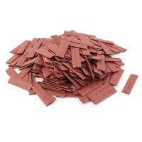 250pcs 8mm dia 50mm long polyolefin 21 heat shrink tubing wire wrap sleeve red