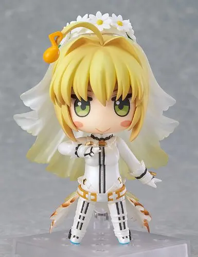 Новая классическая игра аниме Fate Stay Night Extra CCC Saber Bride 387 # экшн фигурка|action figure|fate stay