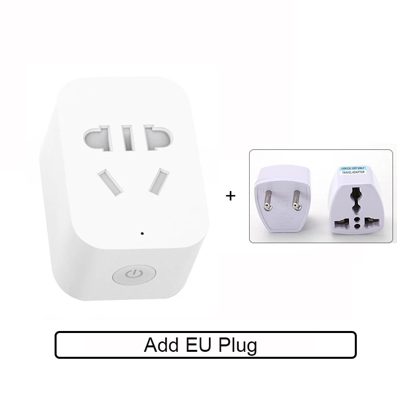 Add EU Оригинальная Xiaomi mi интеллектуальная розетка ZigBee версия пульт дистанционного управления таймер обнаружения мощности с умным домашним приложением mi Home - Цвет: Add EU
