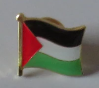 Lapel Pin Нашивки с национальным флагом и Металлический Нагрудный значок с флагом - Цвет: Lapel Pin
