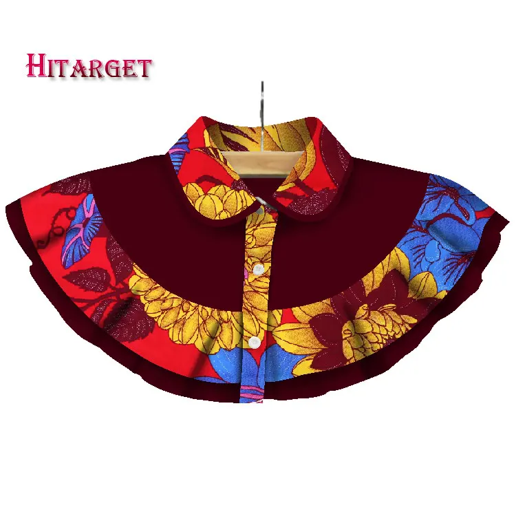 13 Hitarget шаль африканская шаль ожерелья для женщин африканские Чокеры ожерелья принт AnkaraTribal ручной работы ложный воротник WYB239 - Цвет: 13