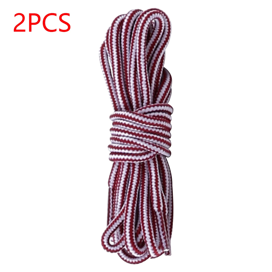 Wine Red 1 пара круглых полосатых шнурки для обуви унисекс кожаные ботинки двойной цвет шнурки для обуви уличные спортивные кроссовки подходят шнурки с ремешком - Цвет: Wine Red