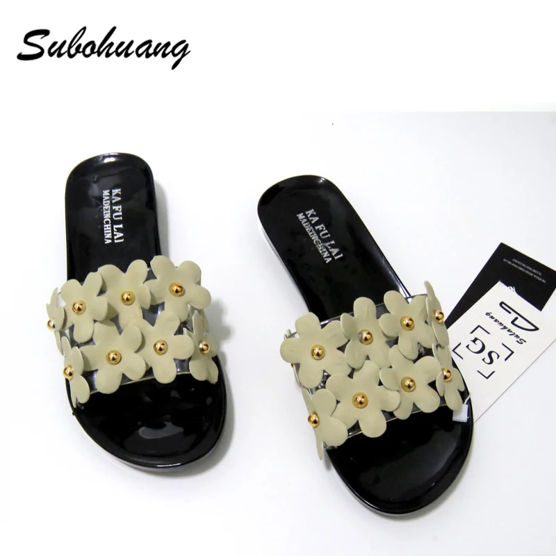 Горячая Распродажа 2017 года летние с открытым носком цветочным принтом Для женщин