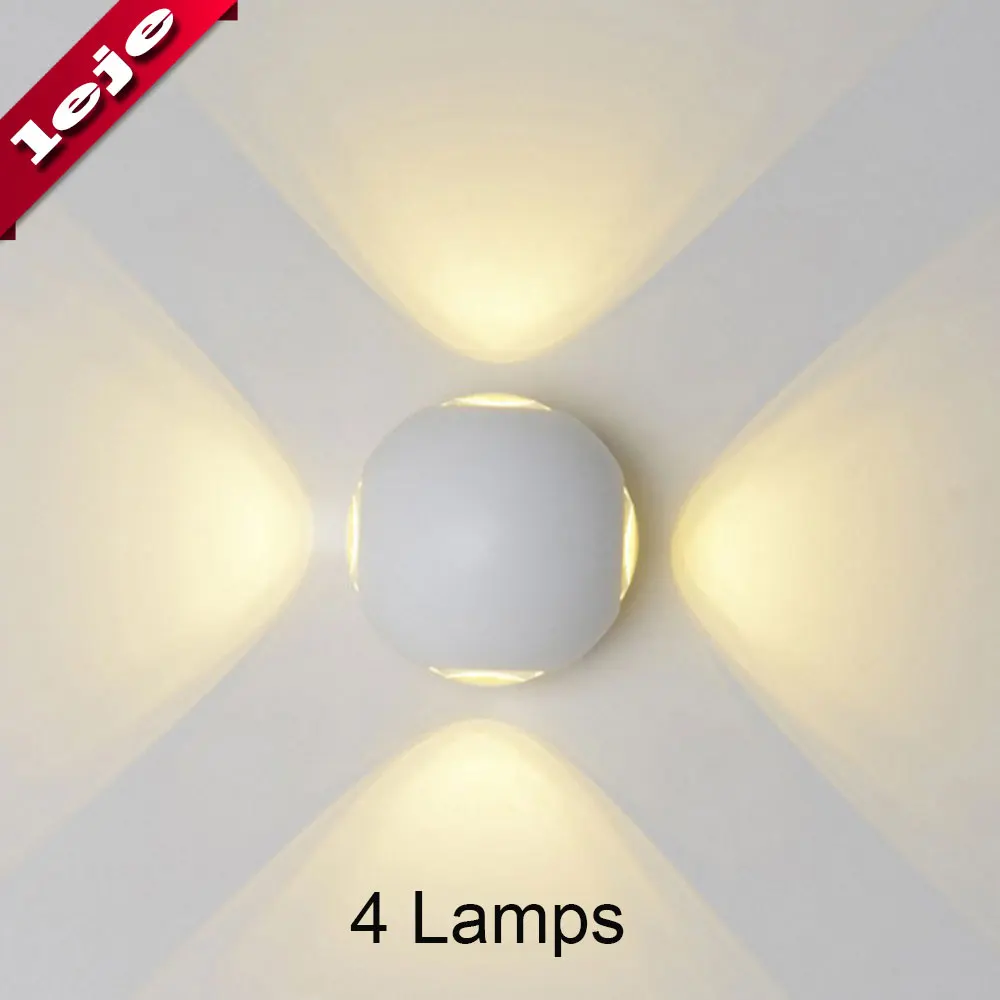 Настенный светильник светодиодный алюминиевый в скандинавском стиле для