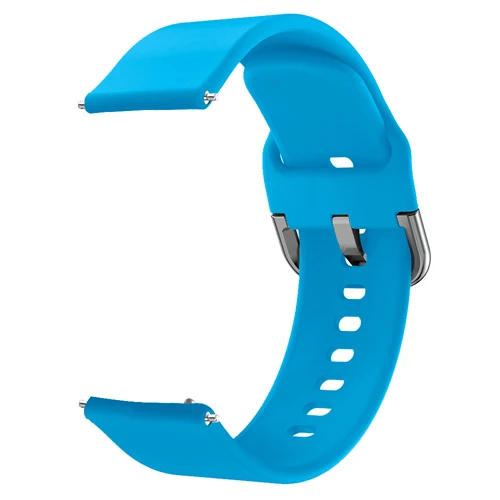 9 Силиконовый спортивный ремешок для Xiaomi Huami Amazfit Bip Смарт-часы 20 мм сменный Браслет умные аксессуары - Цвет: 9
