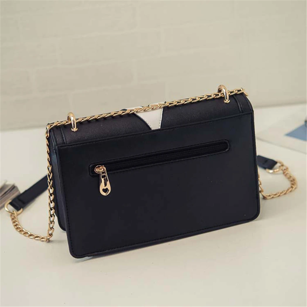 Модная разноцветная Лоскутная сумка через плечо для женщин 2018 Новое поступление