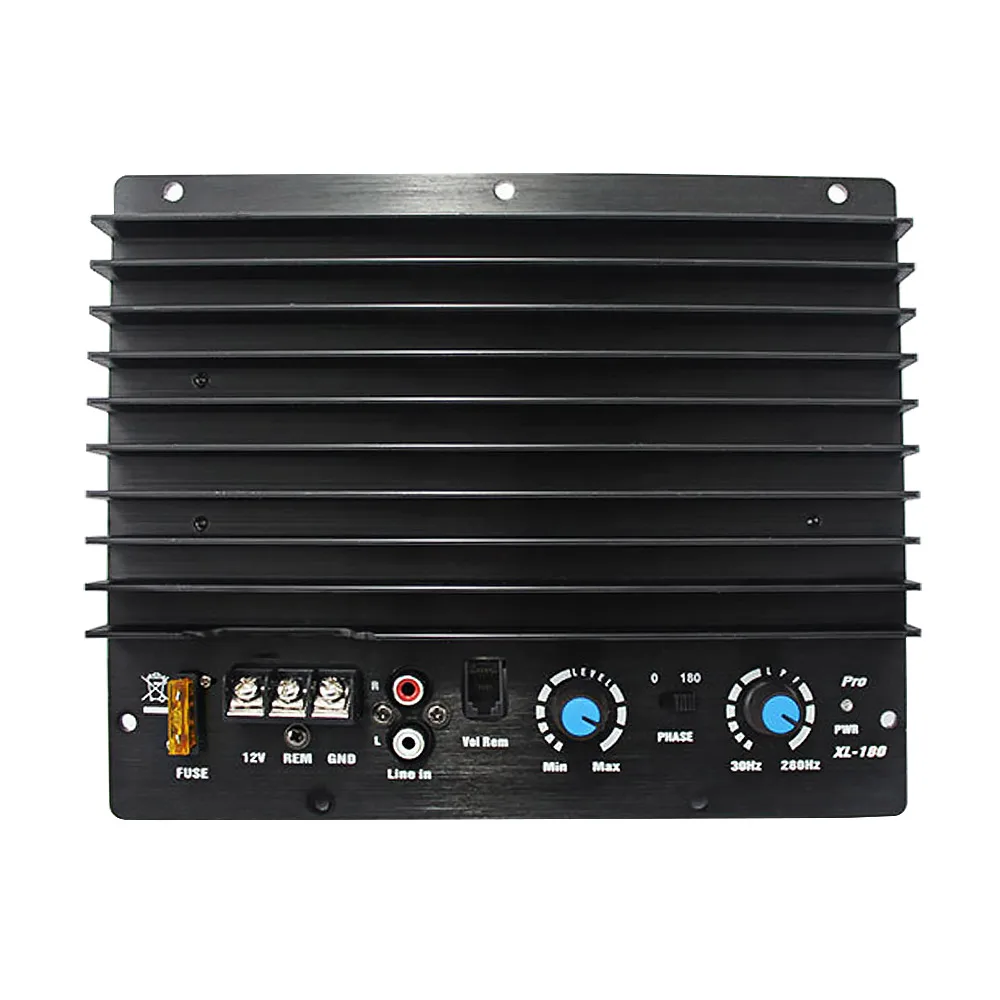 AIYIMA DC12V высокомощный автомобильный Бас Сабвуфер 1000 Вт усилитель для полного