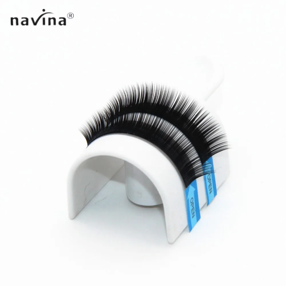 Накладные ресницы Navina J/B/C/DL из искусственного меха норки накладные для