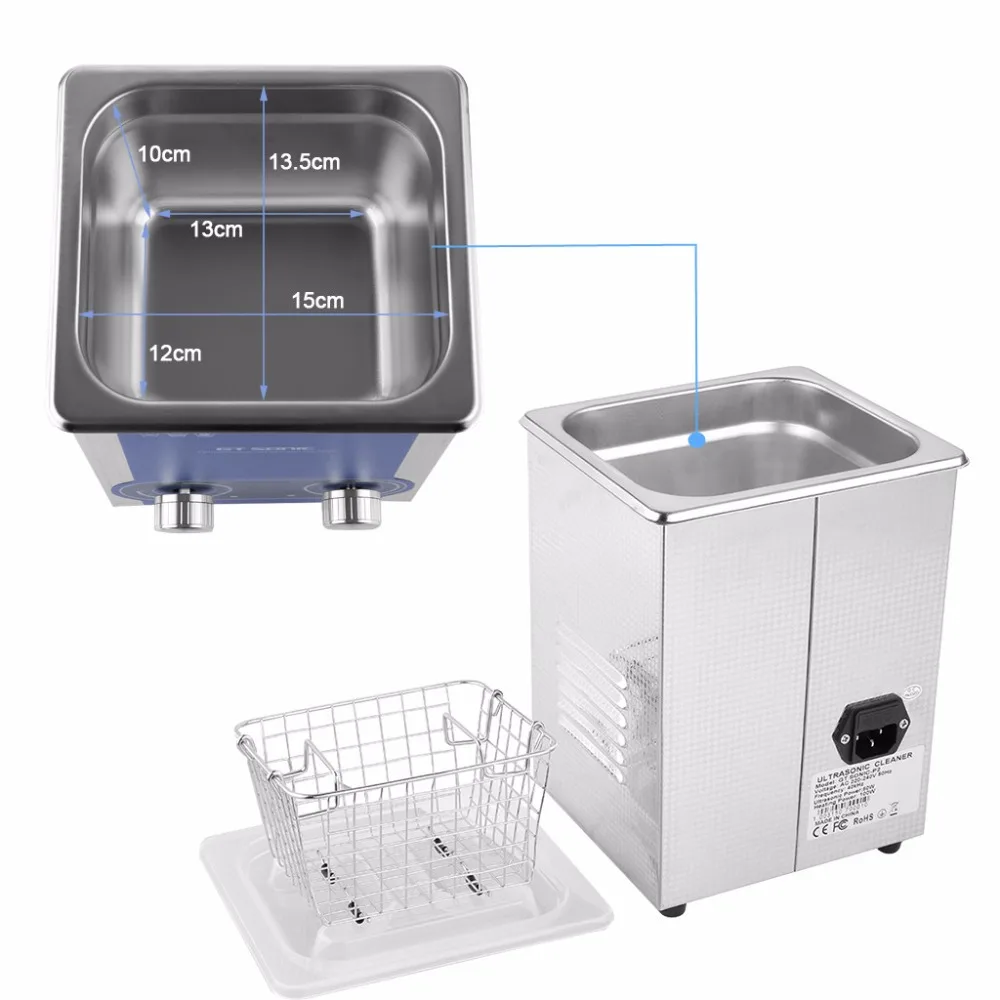 Прибор для чистки ювелирных изделий GT ультразвуковой очиститель очков