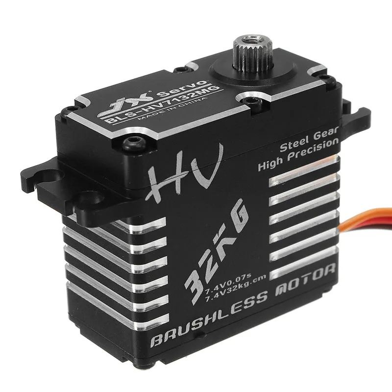 JX BLS HV7132MG 32 кг 180 градусов HV высокоточная стальная шестерня цифровой бесщеточный