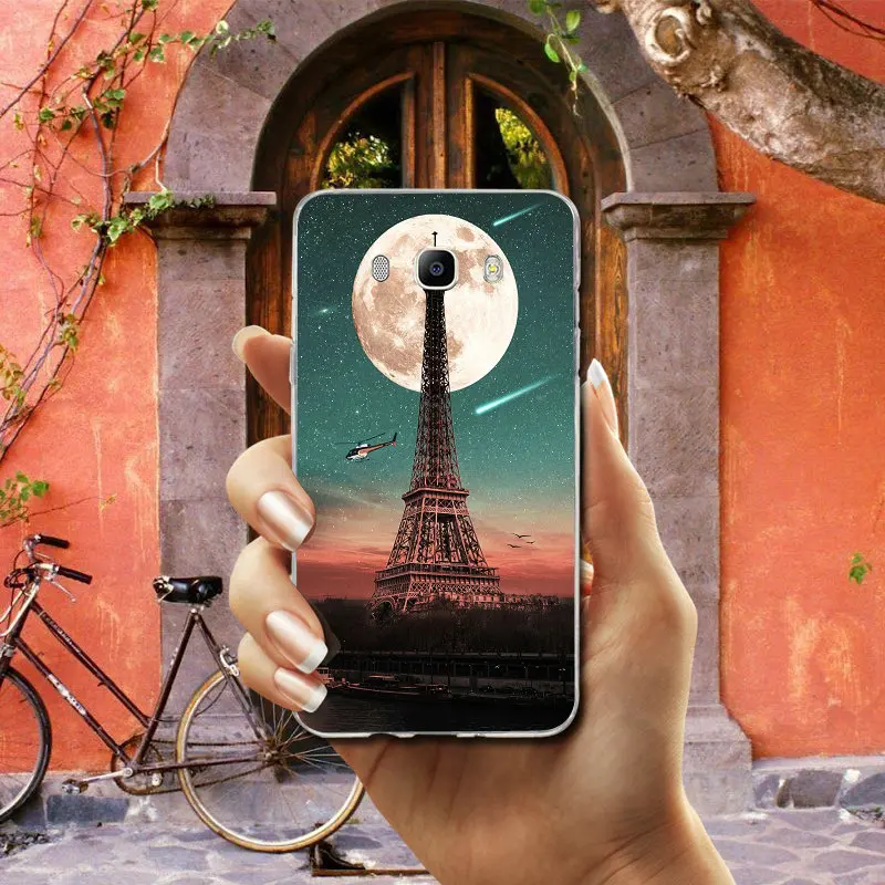 Мягкие чехлы из ТПУ с Эйфелевой башней Парижем Францией для Samsung Galaxy J5 J7 J8 J3 J4 J6 J2 J1