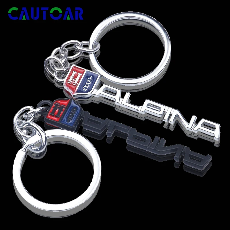 1 шт. автомобильный Стайлинг модный брелок цепочки кольца для ключей BMW ALPINA