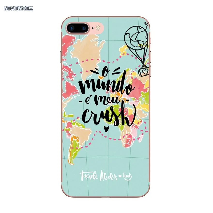 image 9 Для samsung Galaxy A10 A30 A40 A50 A60 A70 A6 A8 A9 плюс A6S A9S A8 A9 Star Lite карта мира путешествия планы мягкие ТПУ чехлы из ТПУ - Цвет: image 9