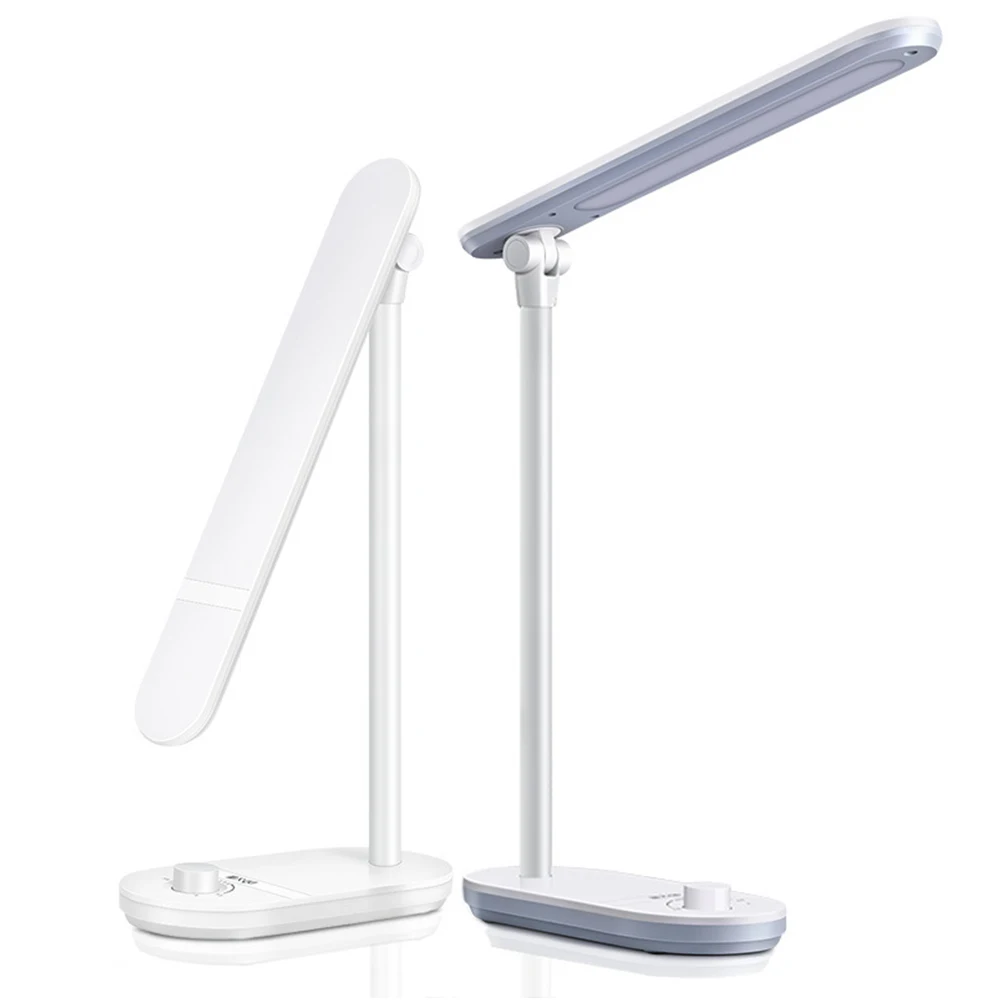 Аккумуляторная Складная Светодиодная настольная лампа современный светильник с