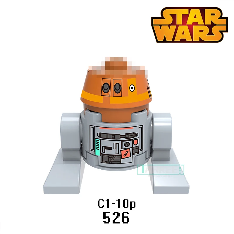 Building Blocks RS-F7 SW424 RS-D8 C-3PO Figures Star Wars Super Heroes Set Bricks Kids DIY Toys Educational Hobbies 6pcs/set | Игрушки и