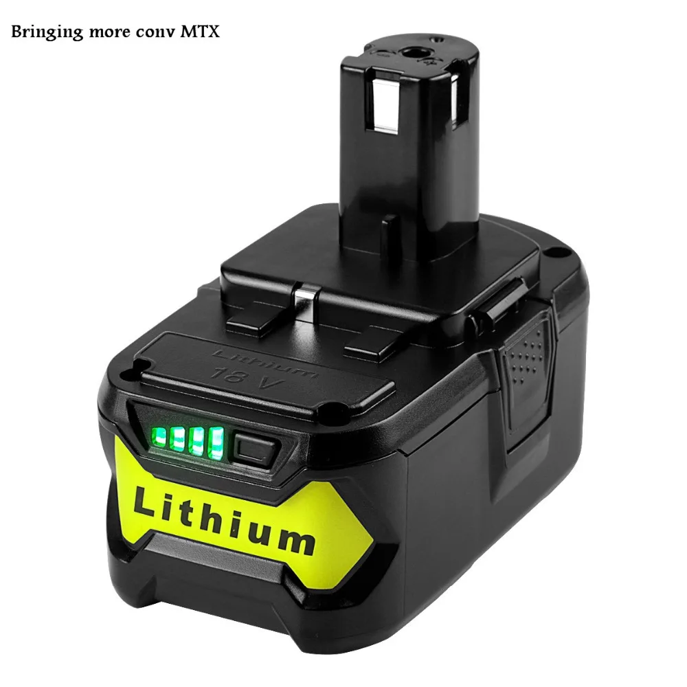 

Литий-ионный аккумулятор для Ryobi Hot P108 RB18L40, 18 в, 6000 мач