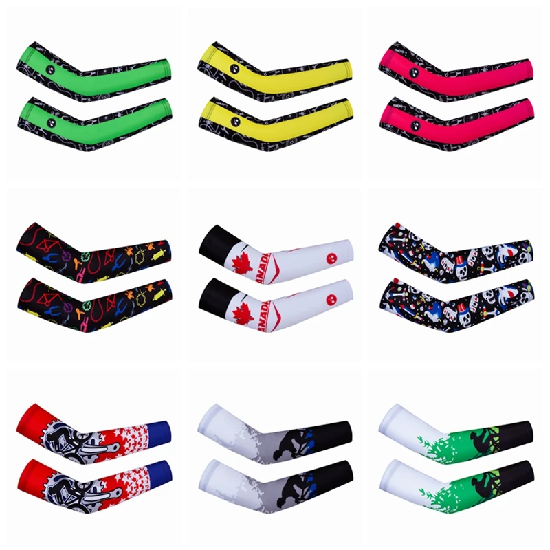 Weimostar Cycling Arm Warmers Mountain Bike Seeves Sun Protection Anti-slip Sport Bicycle Cover manguito ciclismo | Спорт и