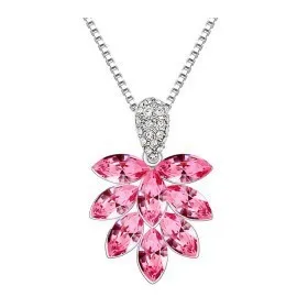 Austrian crystal necklace wholesale female short paragraphs exaggerated fashion flower pendent sautoir&lt a tree flowers &gt - G118 |