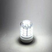 Белый 5 шт. bombilla led e14 E12 B22 E27 Gu10 G9 3 Вт кукурузные свечи прожекторы лампочки Ac Dc 12 24 В вольт 110 В 220 в супер 2835 лампа - Испускаемый цвет: Белый