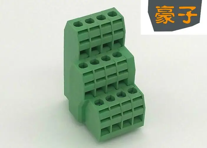 1pcs 5.08mm Connection terminal PCB circuit board special intelligent machine connector three layer 8 | Обустройство дома