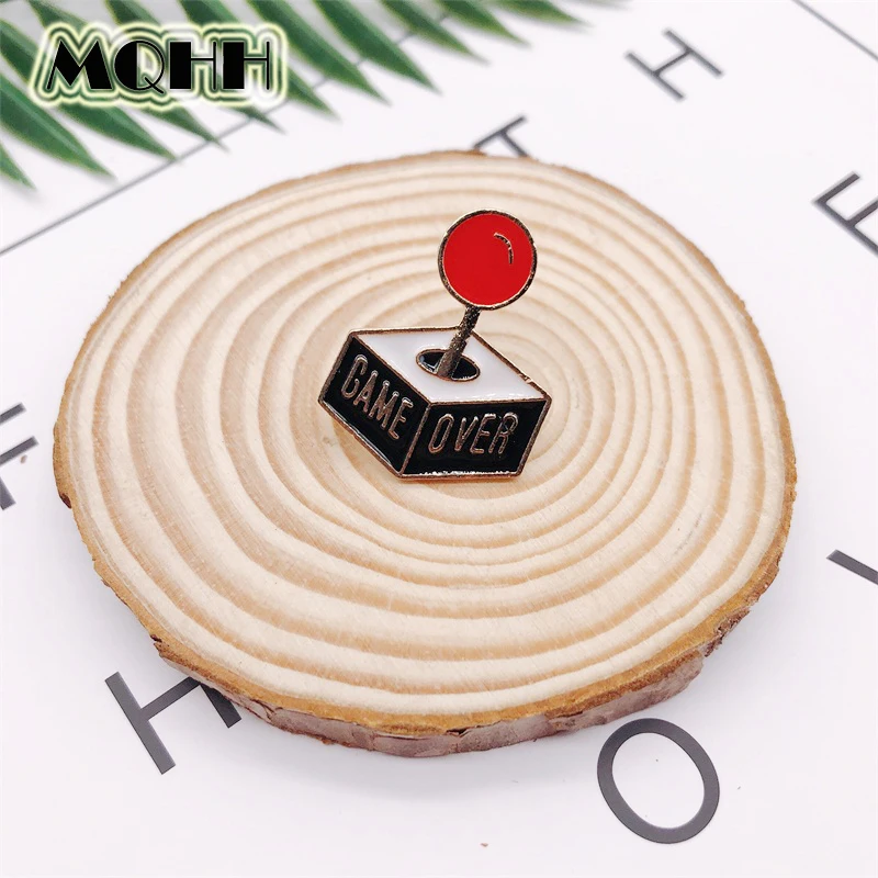 Креативная мультяшная забавная брошь на консоль коромысла эмалированная из