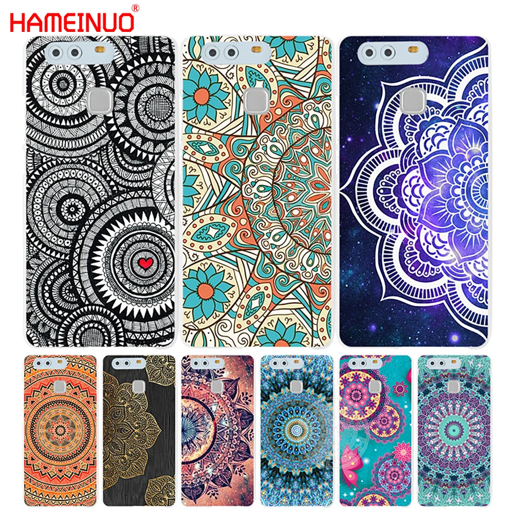 HAMEINUO чехол для телефона с винтажным узором Мандала Цветок huawei Ascend P7 P8 P9 P10 lite plus G8 G7
