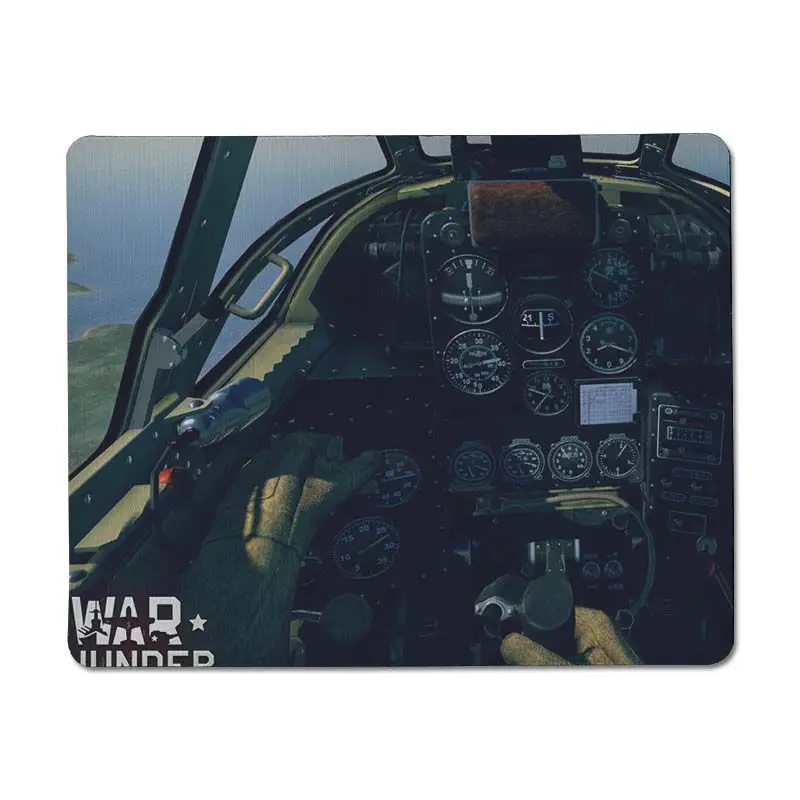 Высокоскоростной игровой коврик для мыши MaiYaCa War Thunder размер 25x29 см | Компьютеры и