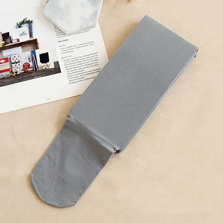 light gray Новинка, осенние женские колготки, черные женские колготки, чулки, повседневные Бархатные колготки, женские сексуальные шелковые чулки - Цвет: light gray