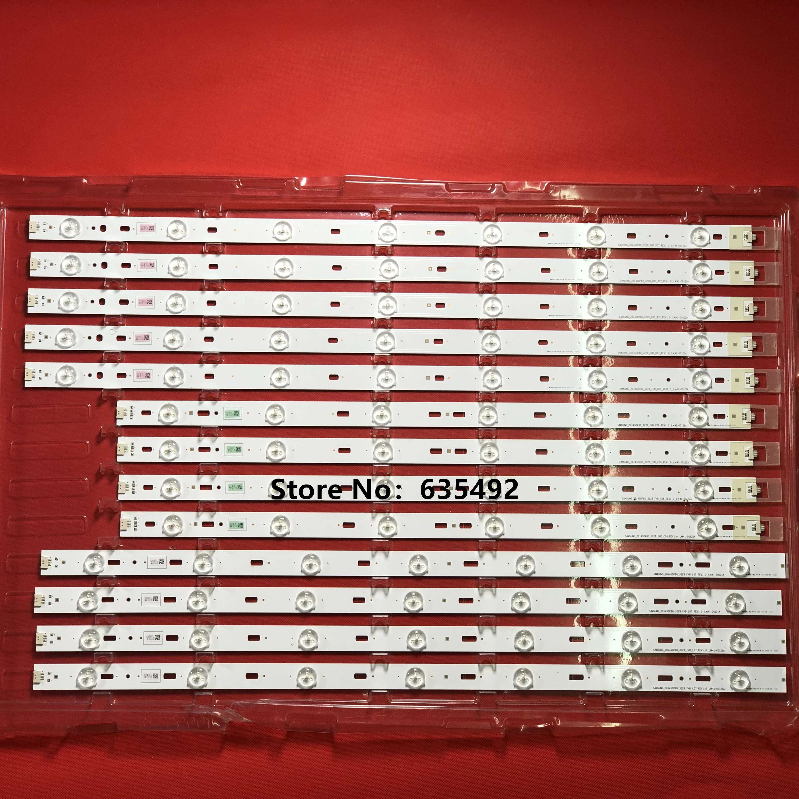 

30Pieces For Sam sung LC80LE661U LC-80UE30U LED strip 2014SDP80_3228_FHD_L07 2014SDP80_3228_FHD_C06 2014SDP80_3228_R07_REV1.0
