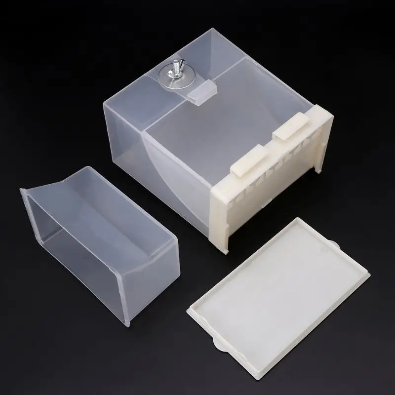 Automatic Birds Feeder Drinker Poultry Waterer Drinking Feeding Containers Fodder Storage Water Cup Box For Pets | Дом и сад