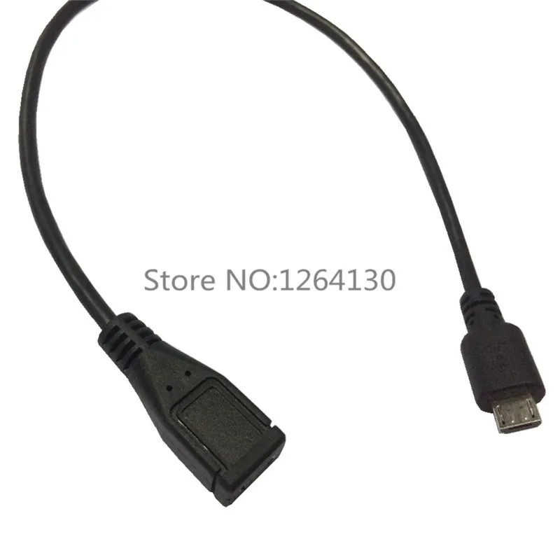 

Переходник с Micro USB «Папа-мама» на USB 2,0, Удлинительный адаптер 25 см