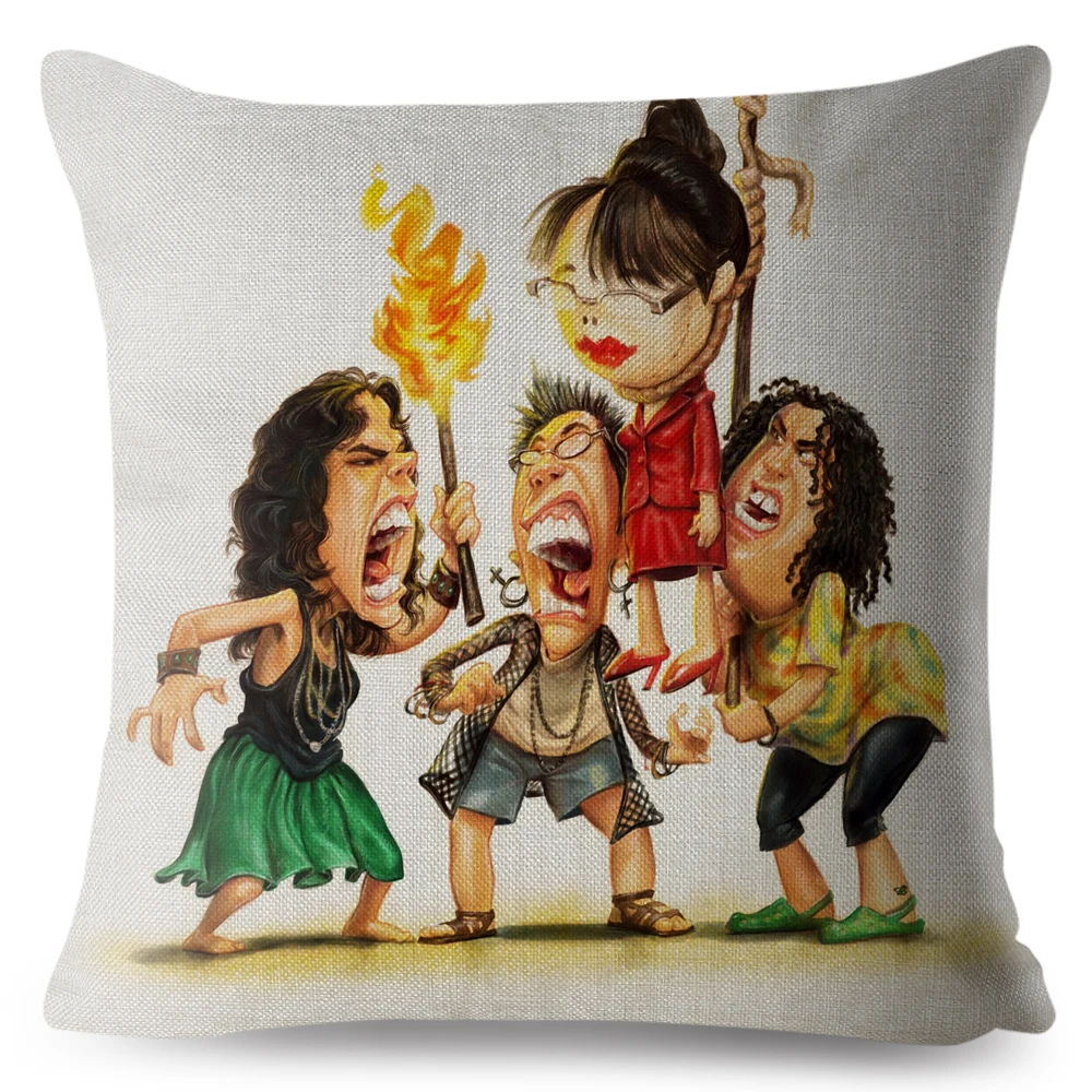 Лок забавные игрушки для взрослых с героями мультфильмов чехол подушки принтом