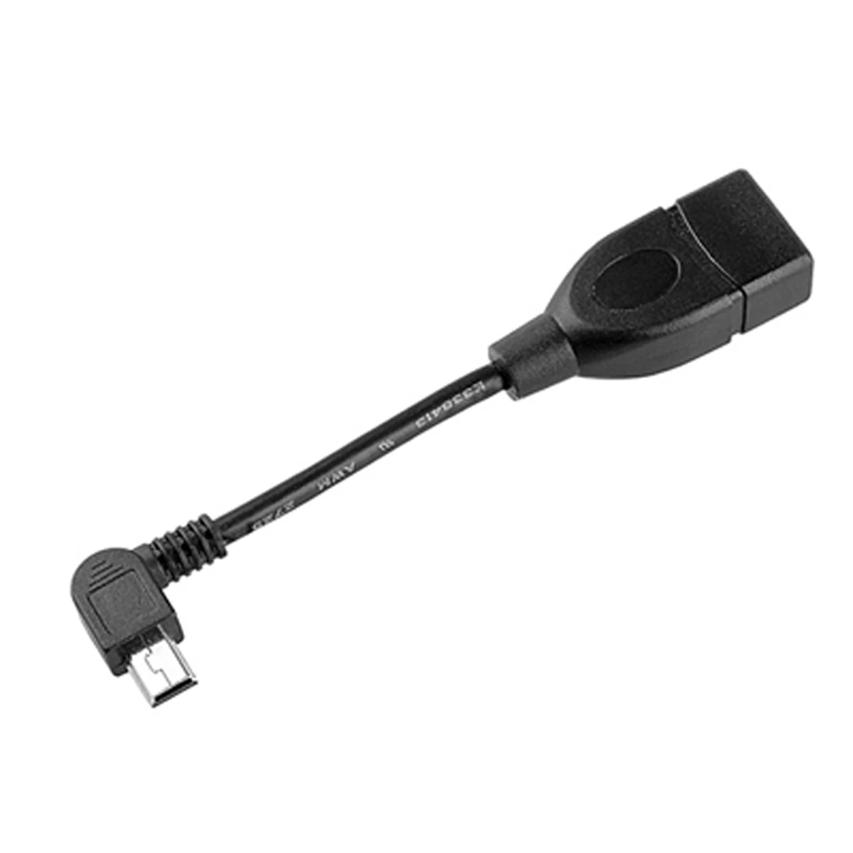 Chenyang короткий USB A F прямоугольный 90 Mini B Мужской кабель 10 см | Электроника