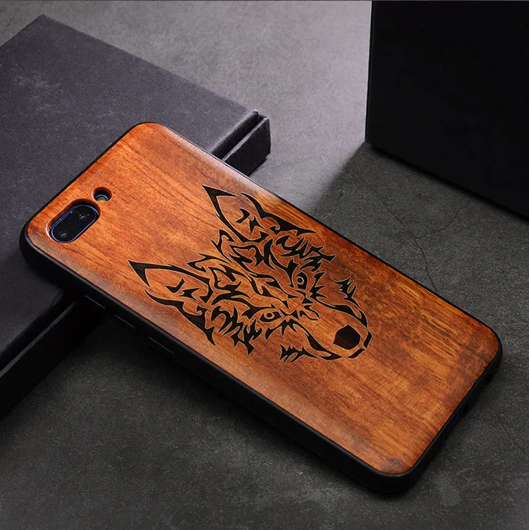 Чехол из натурального дерева для Huawei P30 P20 Pro P20 Lite дерево+ ТПУ Рамка чехол для Honor 8X10 V10 20 V20 Play Note10 Mate 10 Mate 20 Pro