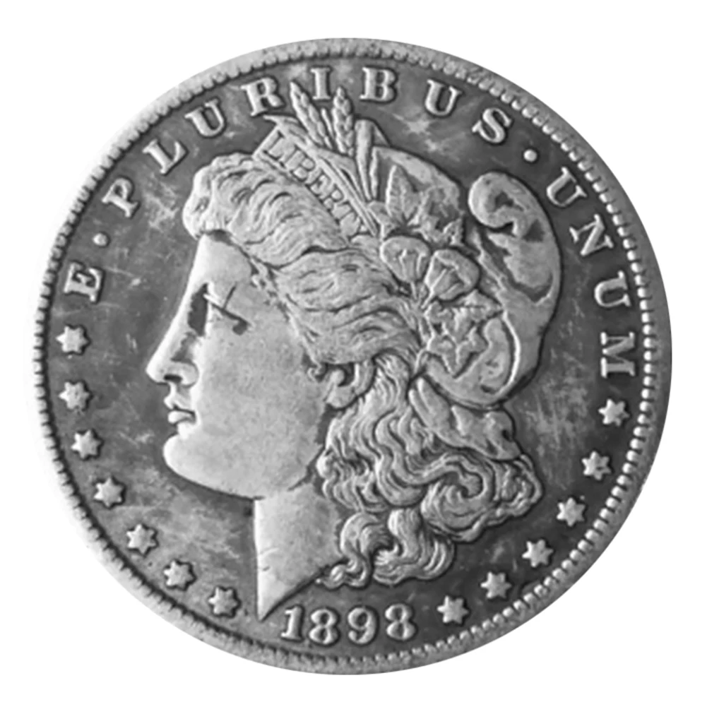 1898 Коллекционирование старого Моргана доллар США Орел памятная монета в подарок Горячая
