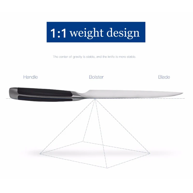 Профессиональный 7 5 &quot190 мм нож шеф повара немецкая сталь X50 CRMOV15 высшего класса