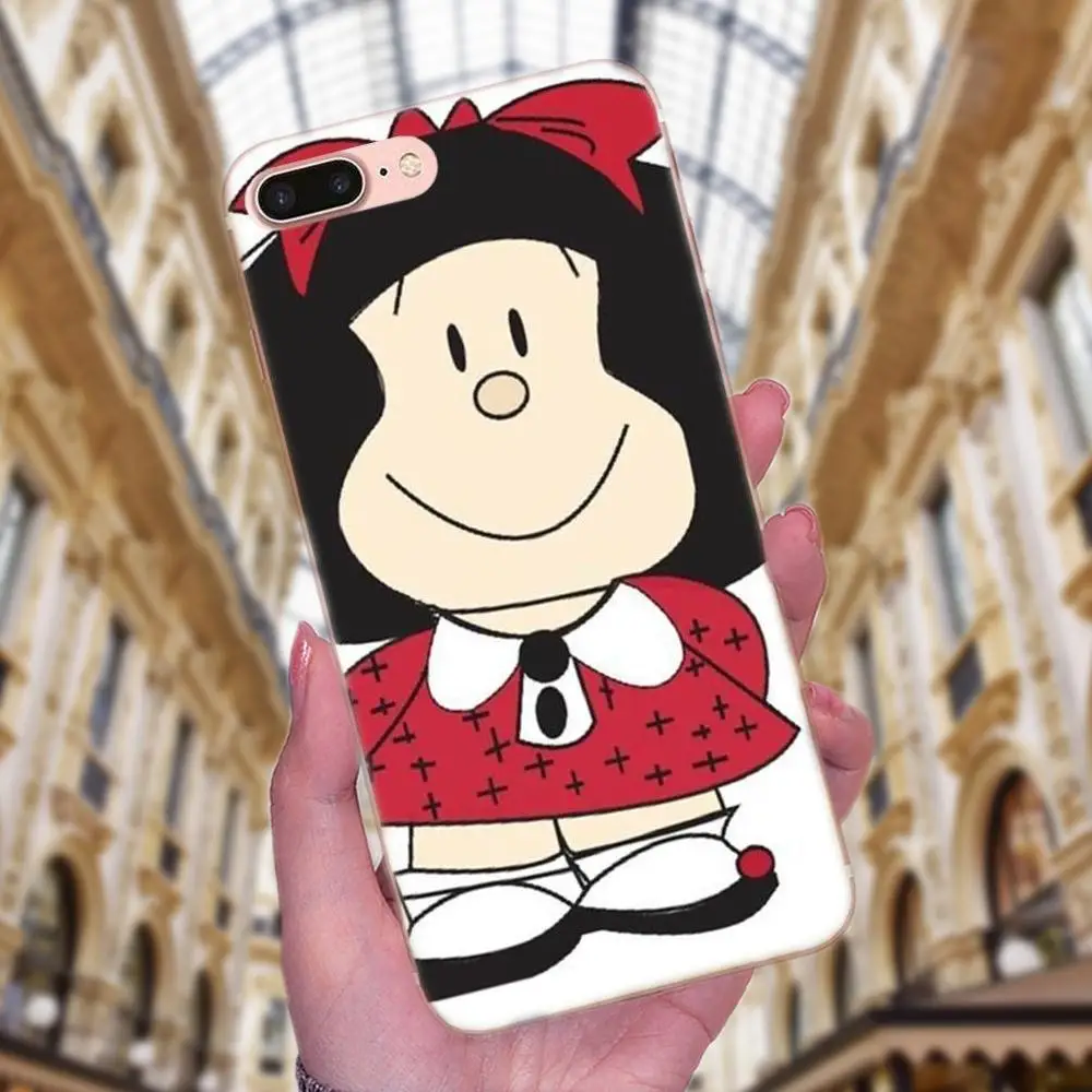 Mafalda для Huawei Mate 7 8 9 10 20 P8 P9 P10 P20 P30 Lite Plus Pro 2017 Мягкий Силиконовый ТПУ прозрачный