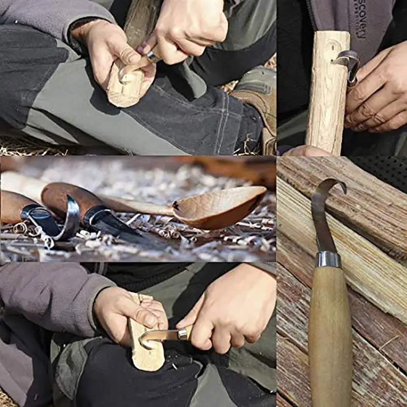 DIY ручное долото, инструменты для резьбы по дереву, ложка, нож для резьбы по дереву, резчик для резьбы по дереву, чип, ножи, ручной инструмент для дерева