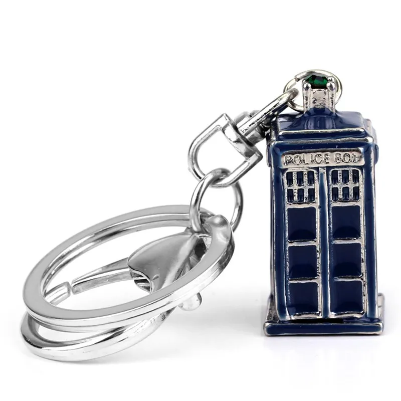 Новое поступление Dr Who брелки посеребренные ювелирные изделия бренд для мужчин дружба лучший подарок