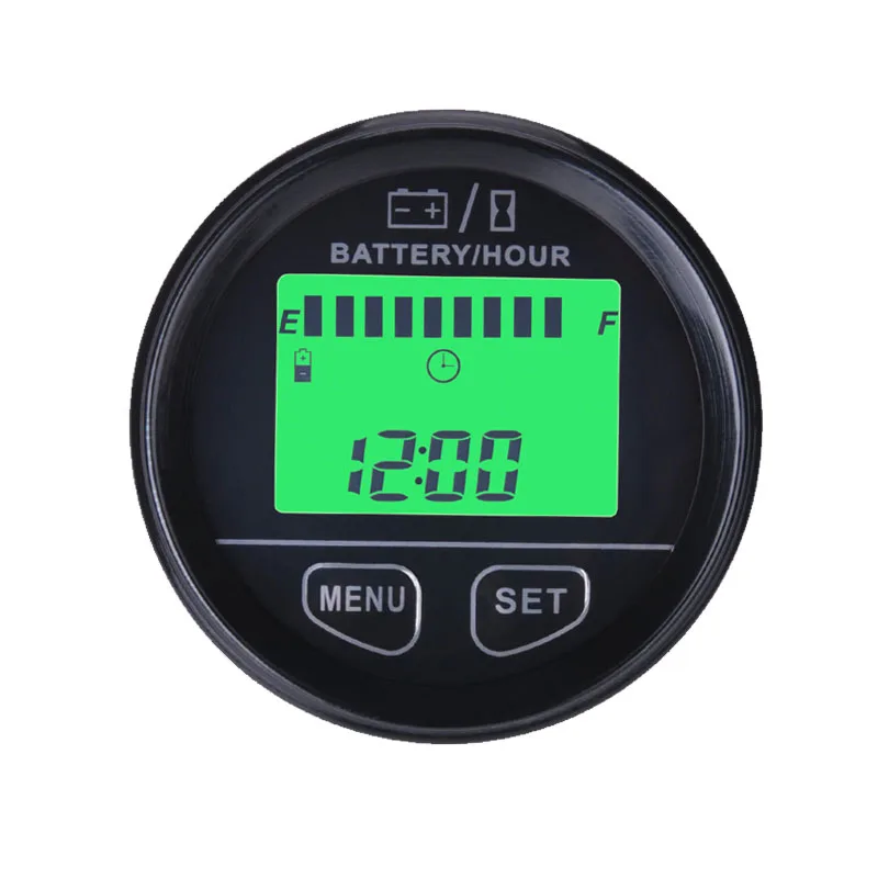 Большой ЖК дисплей с зеленой подсветкой измеритель напряжения индикатор заряда