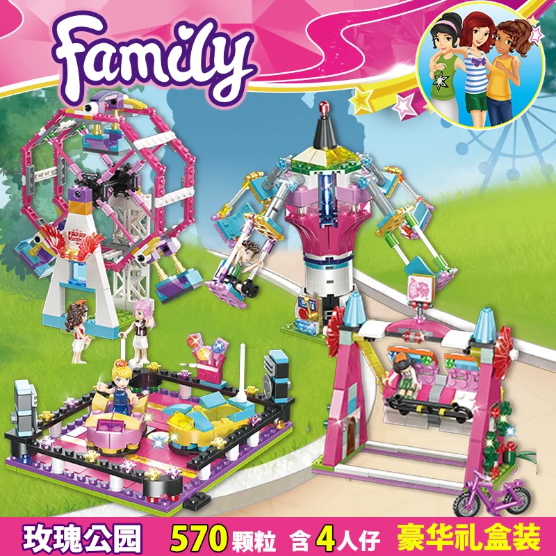 Городские Фигурки для девочек строительные блоки совместимые с legoing Friends