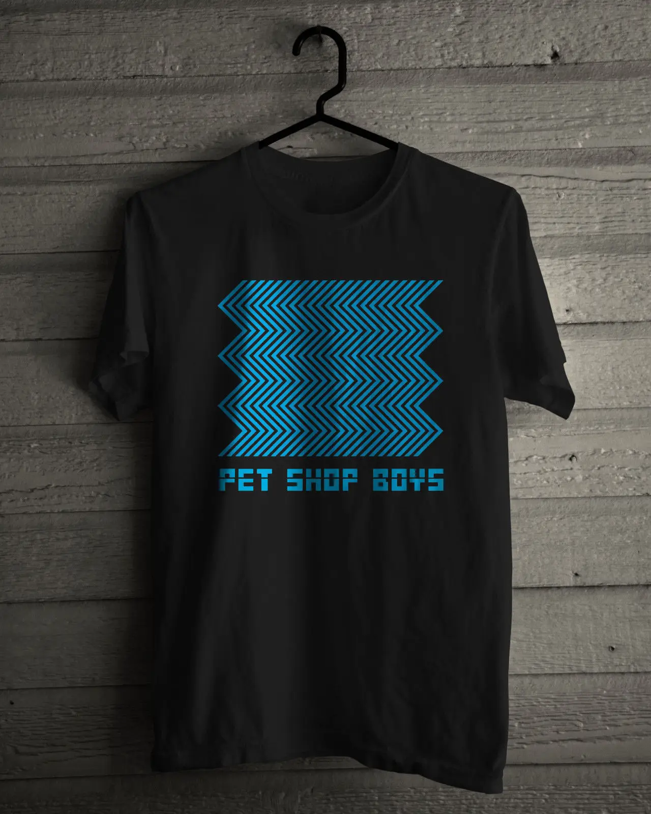 Pet Shop/футболка для мальчиков английская электронная поп Дуо электрическая черная