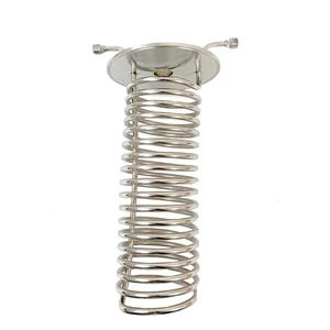 Конденсатор 304 из нержавеющей стали, Dephlegmator, Dimroth, Reflux, конденсатор дистиллятора. 300 мм, OD6mm трубы.