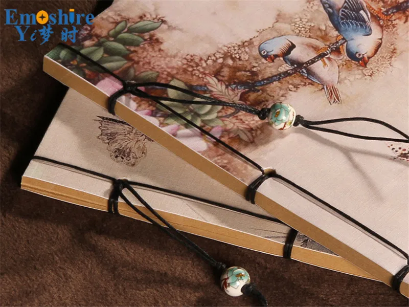 Sketch from Nature Birds and Flower Chinese Painting Vampire's Dairy Movie Vintage Notebook China Retro Notepad Note Book N300