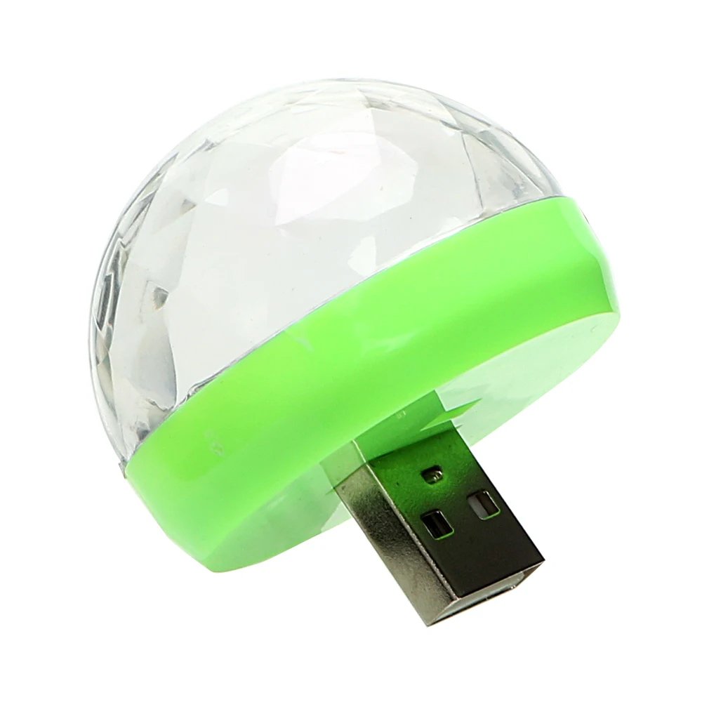 ITimo USB мини цветной неоновый светильник изменение цвета RGB шар светодиодный диско DJ сценический караоке микрофон Портативный сценический вечерние светильник
